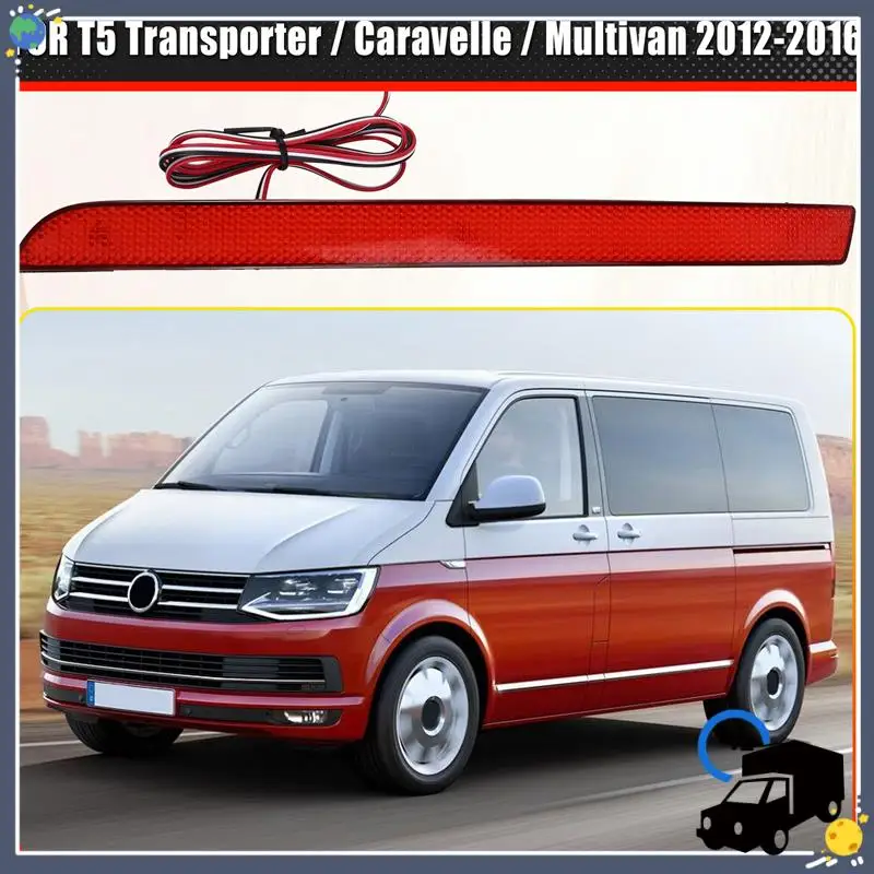 

Lasting LED Rear Bumper Reflector Light Tail Signal Lamp For Transporter T5 2012 -2016 Caravelle Multivan