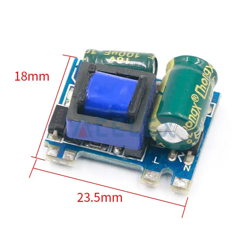 AC-DC 5V 700mA 12V 300mA 3.5W Isolated Switch Power Supply Module Buck Converter Step Down Module 220V turn 5V/12V