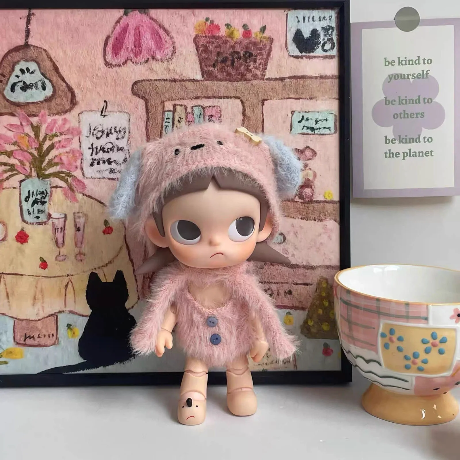 

Only Clothes Zsiga Gaz Sister Movable Doll Dog Cute Doll Clothes Yearning for 1/8 Doll Clothes Decoration Accessories