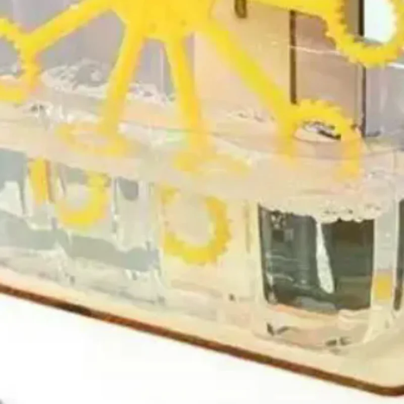 مجموعة واحدة من نماذج التجميع المصنوعة يدويًا للأطفال، لعبة ألغاز آلة فقاعات تعليمية، هدايا للأطفال #1