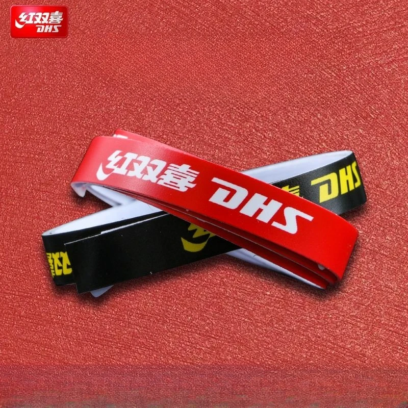 

Genuine DHS Table Tennis Racket Edge Protector PU Self-adhesive Ping Pong Bat Protective Side Tape Protector 0.8*44cm 2Pcs