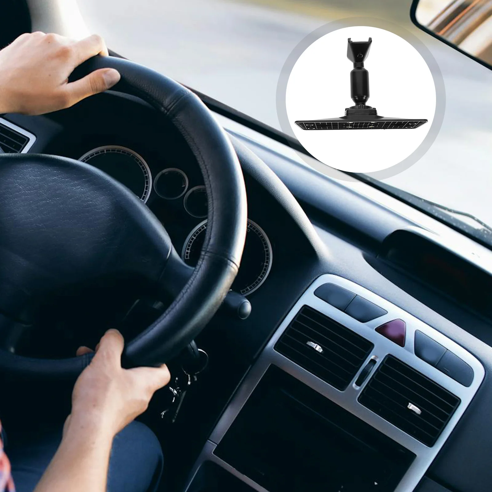 

Rearview Mirror Dash Camera Mount Universal Metal Bracket Secure Mounting Fine Recording Multiangle Adjustments