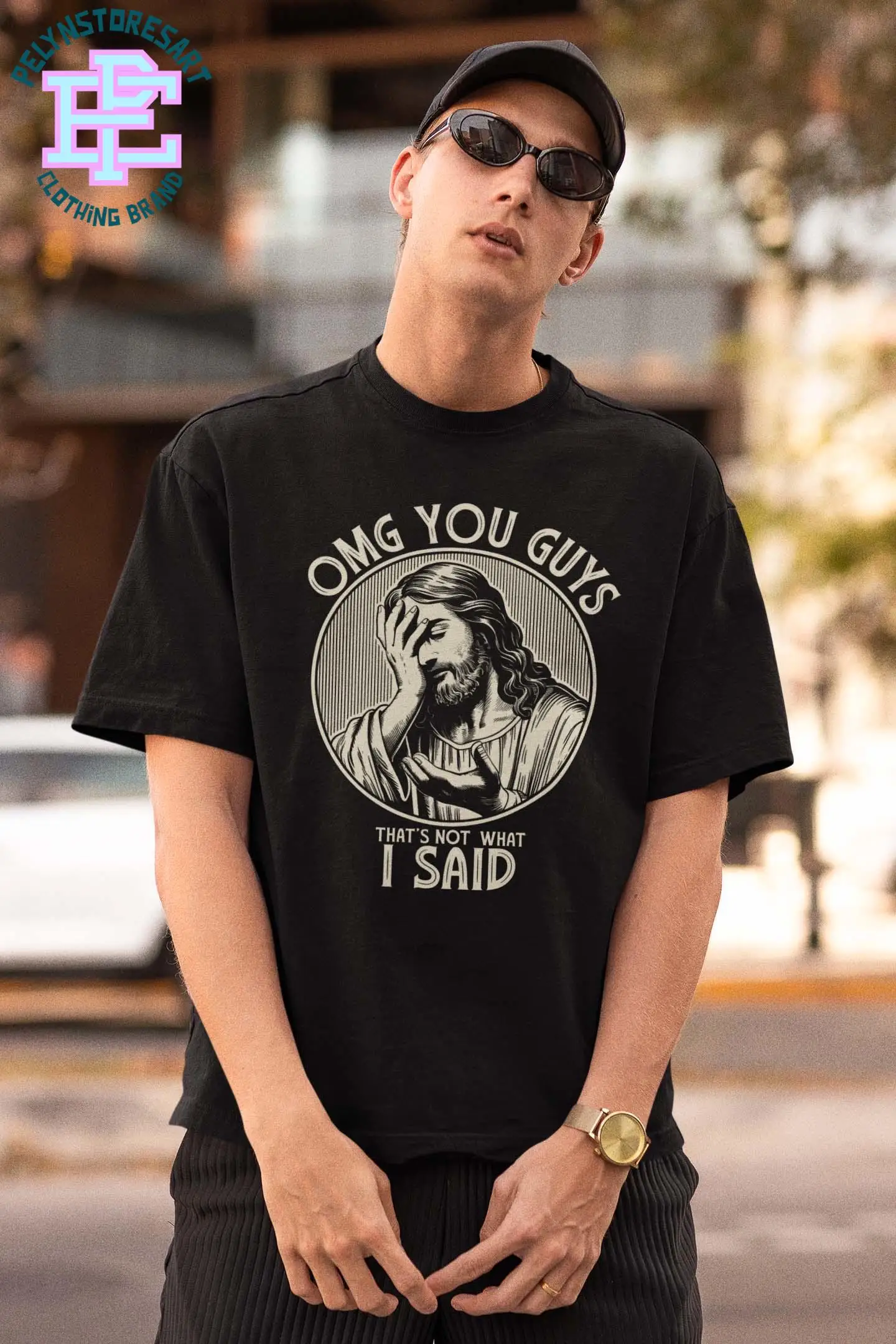 أوه نودي! أنت الناس! لم أقول ذلك! متعة المسيحية تي شيرت الإيمان الفكاهة تي شيرت الكتاب المقدس إقتباس ميمي تي شيرت يسوع الهدايا #6