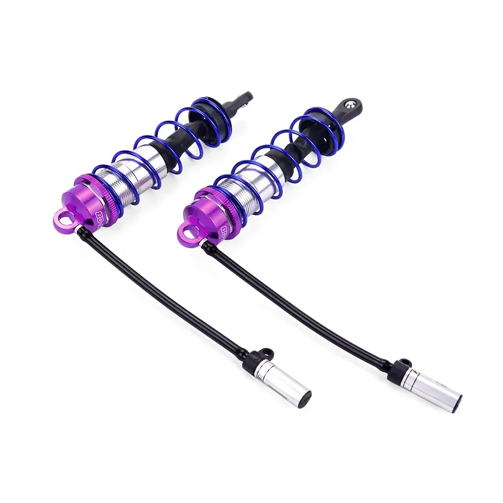 ZD Racing Metal Shock Absorber Oil Adjustable 120mm Front 143mm Rear Damper Suspension for 1/8 RC Car HSP HPI Tras Wltoys