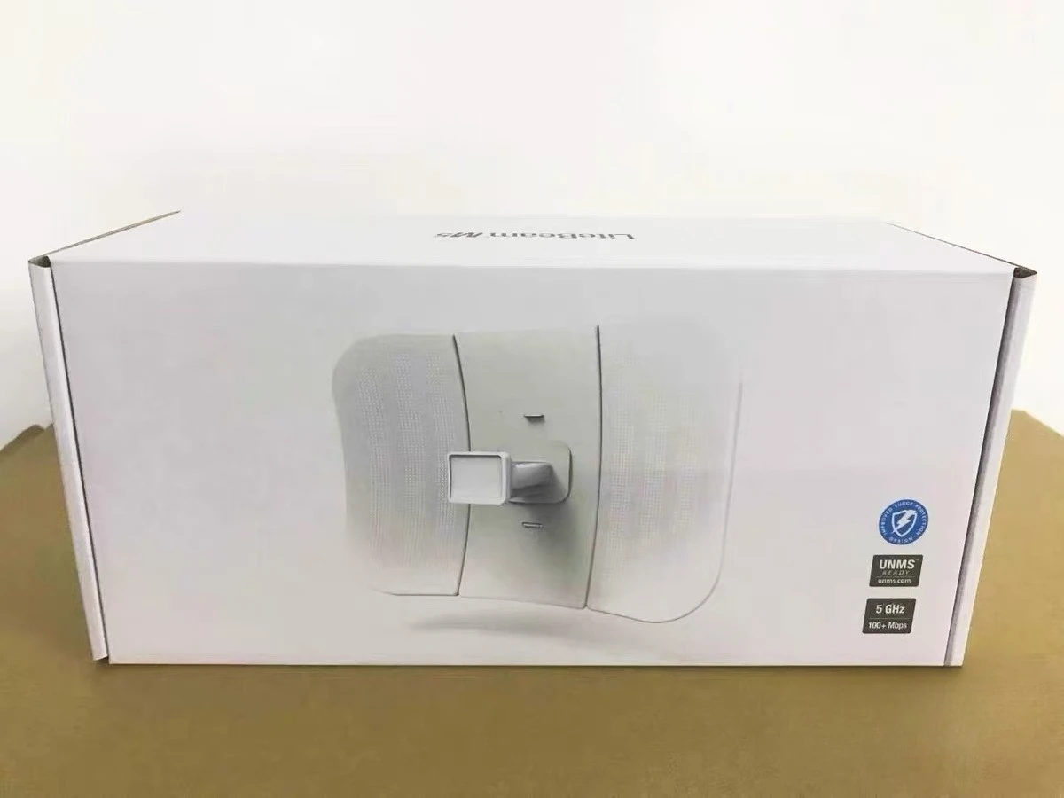 Outdoor Long-Distance High-Power Wireless Bridge LBE-5AC-Gen2 Point-to-Point 10 Kilometers
