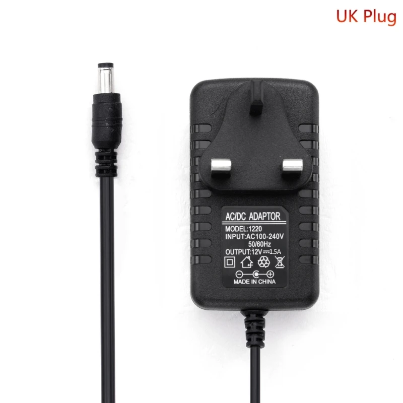 12V Keyboard with Long 8.2ft Cable Power Adapter for Yamahas Keyboards Power Supply Cord Cable Adapter 24BD