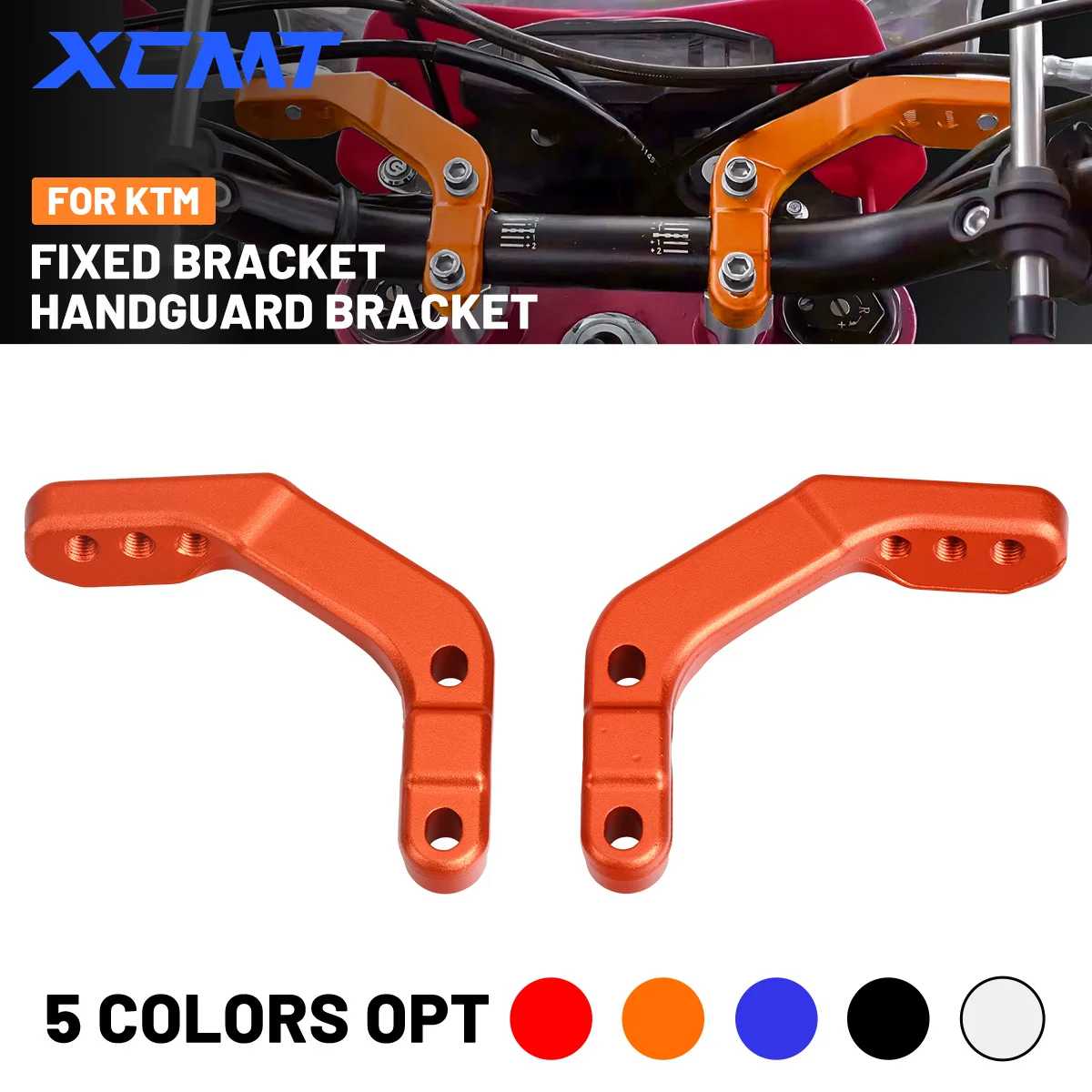Motorrad CNC Handschutz Installation Feste Halterung 28mm Für KTM SX SXF XC XCF EXC EXCF XCW XCWF TPI SECHS TAGE 125-500 2008-2024