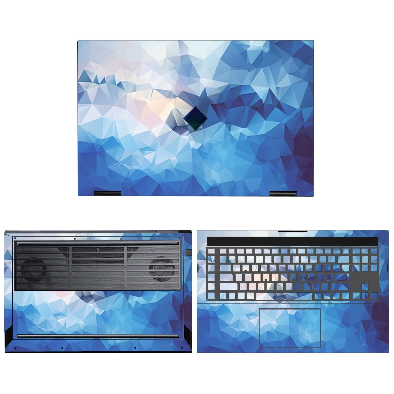 Imagem -02 - Adesivos de Computador para hp Omen 14-fb0061tx 16-wf0190tx 17-ck0059tx Laptop Skin para hp Omen 16-wf0032tx 16-xf0010ax Filme