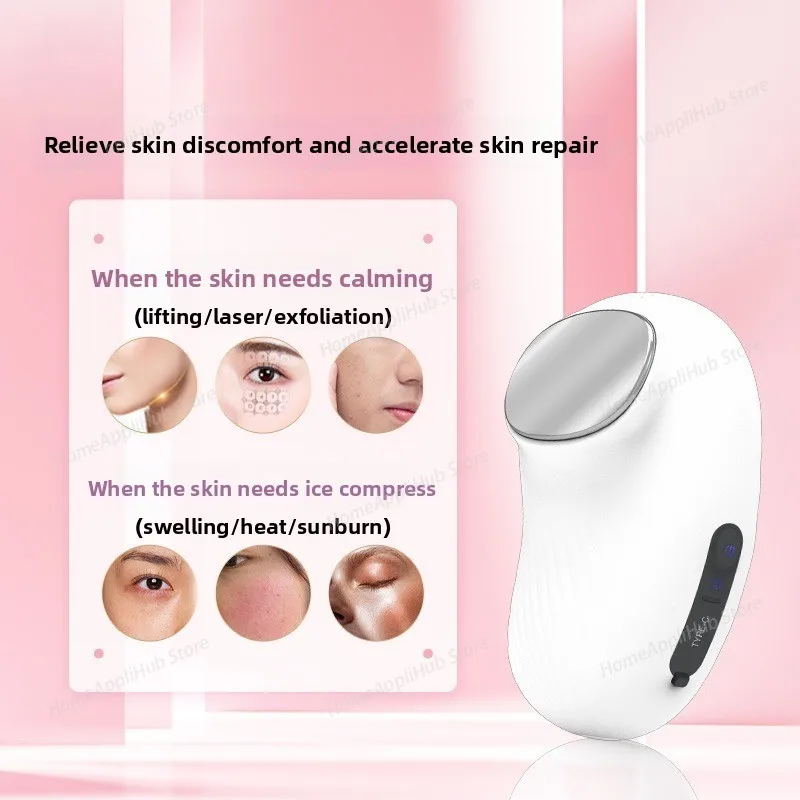 new face beauty machine cold and hot hammer for facial lifting skin tightening pain relief cooling massager Facial Massage