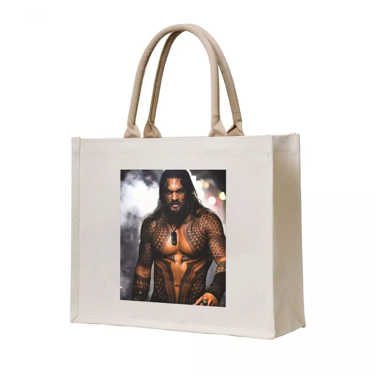 

jason momoa Tote Bag Handbags Lady bags canvas tote