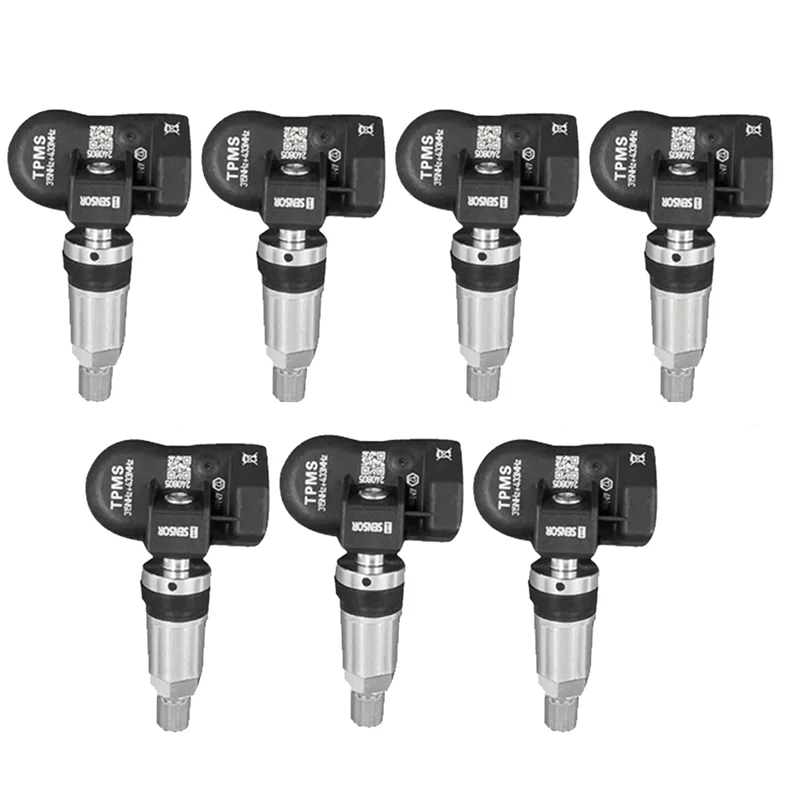 เซ็นเซอร์ TPMS 7 ชิ้นโปรแกรมเซ็นเซอร์ความดันยางรถ 315 เมกะเฮิร์ตซ์ + 433 เมกะเฮิร์ตซ์ 2 ใน 1 สําหรับ Autel เครื่องมือ TS408 TS508 ITS600 MX Sensor