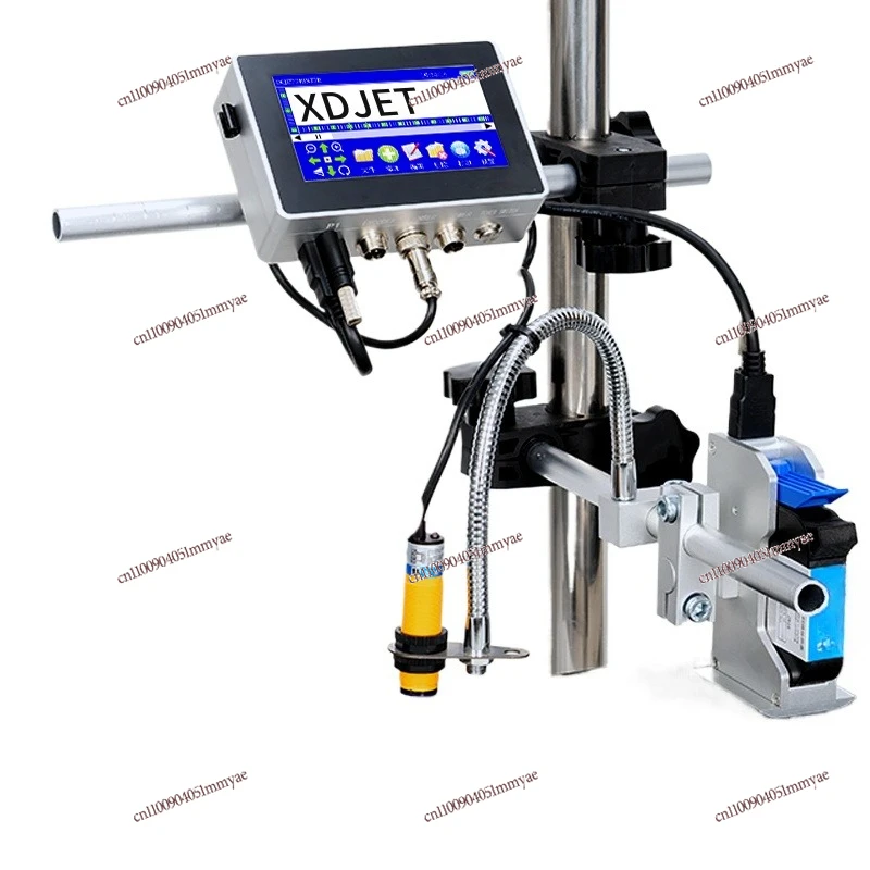 

Inkjet coding machine Automatic assembly line Online intelligent printing Production date Conveyor belt Small laser coding