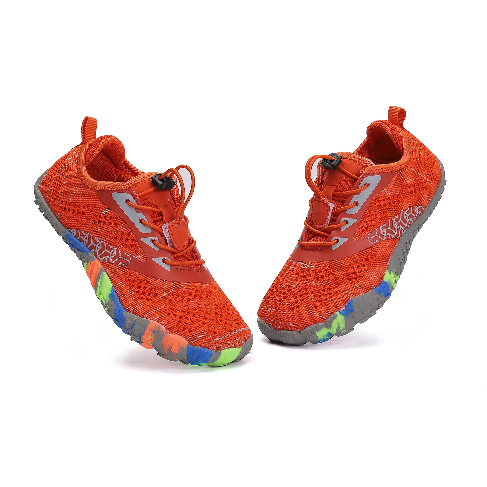 Chaussures d'eau tissées pour hommes, chaussures de course, de Fitness, basses, d'été, pour enfants, respirantes, à séchage rapide, pour les activités de plage