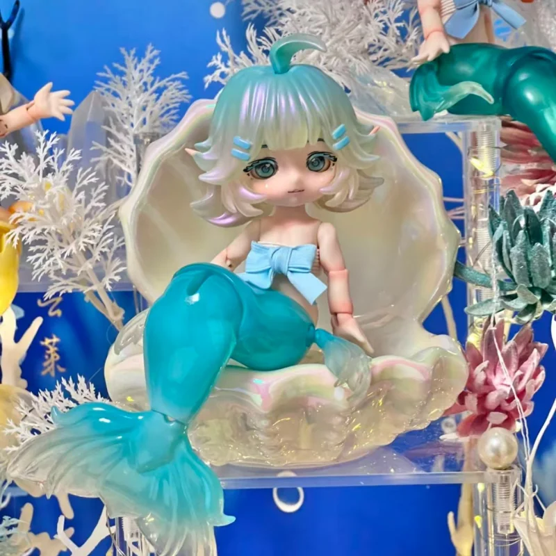 

В наличии Русалка Чучу Фигурка Bjd Mystery Box Аниме Оригинальная Коллекция Фигурок Модель Настольные Украшения Куклы Игрушки