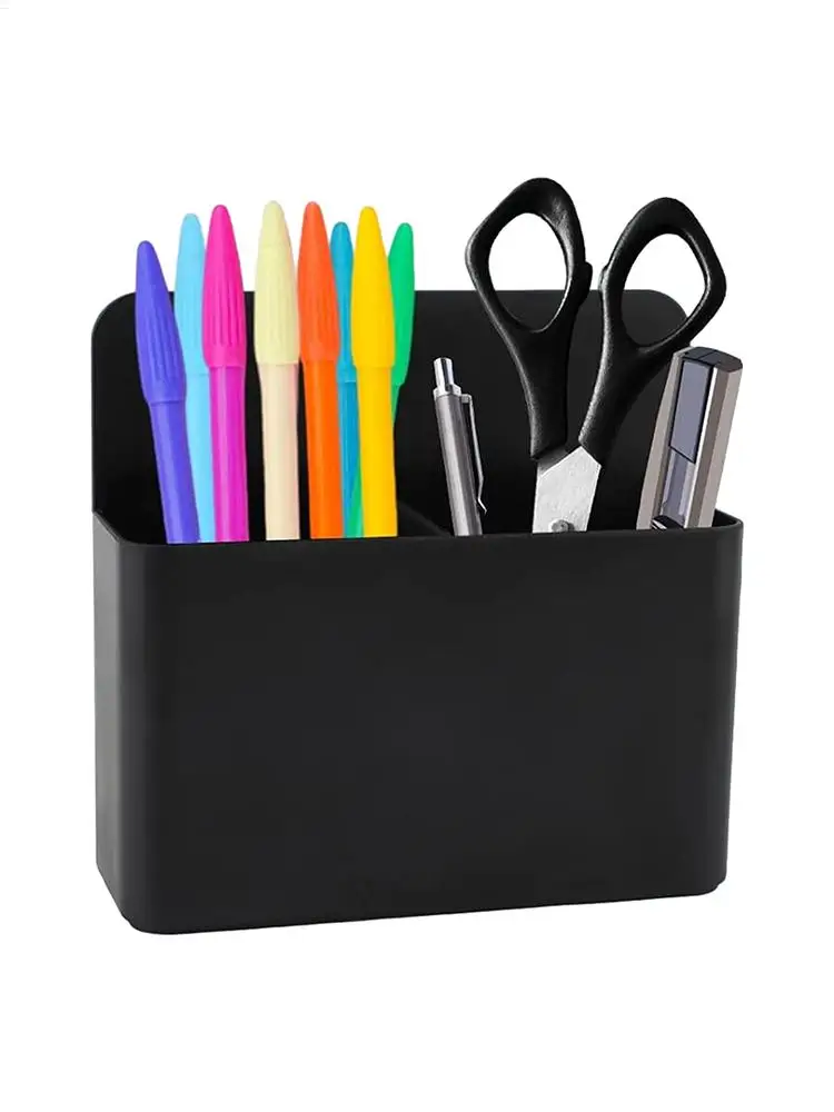 Magnet Pen Holder Magnetic Pen Cup Pencil Holder Fridge Pen Holder Storage Organizer Marker Holder For Refrigerator Cabinet