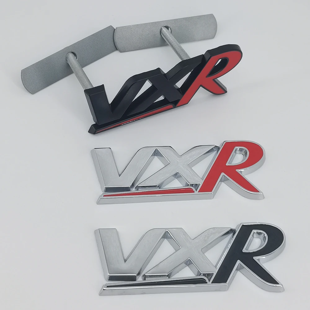 3D Metal VXR Logo Stickers Rear Trunk Front Grill Emblem Badge Decals For Opel Insignia Zafira Corsa Astra D H J Car Accessories