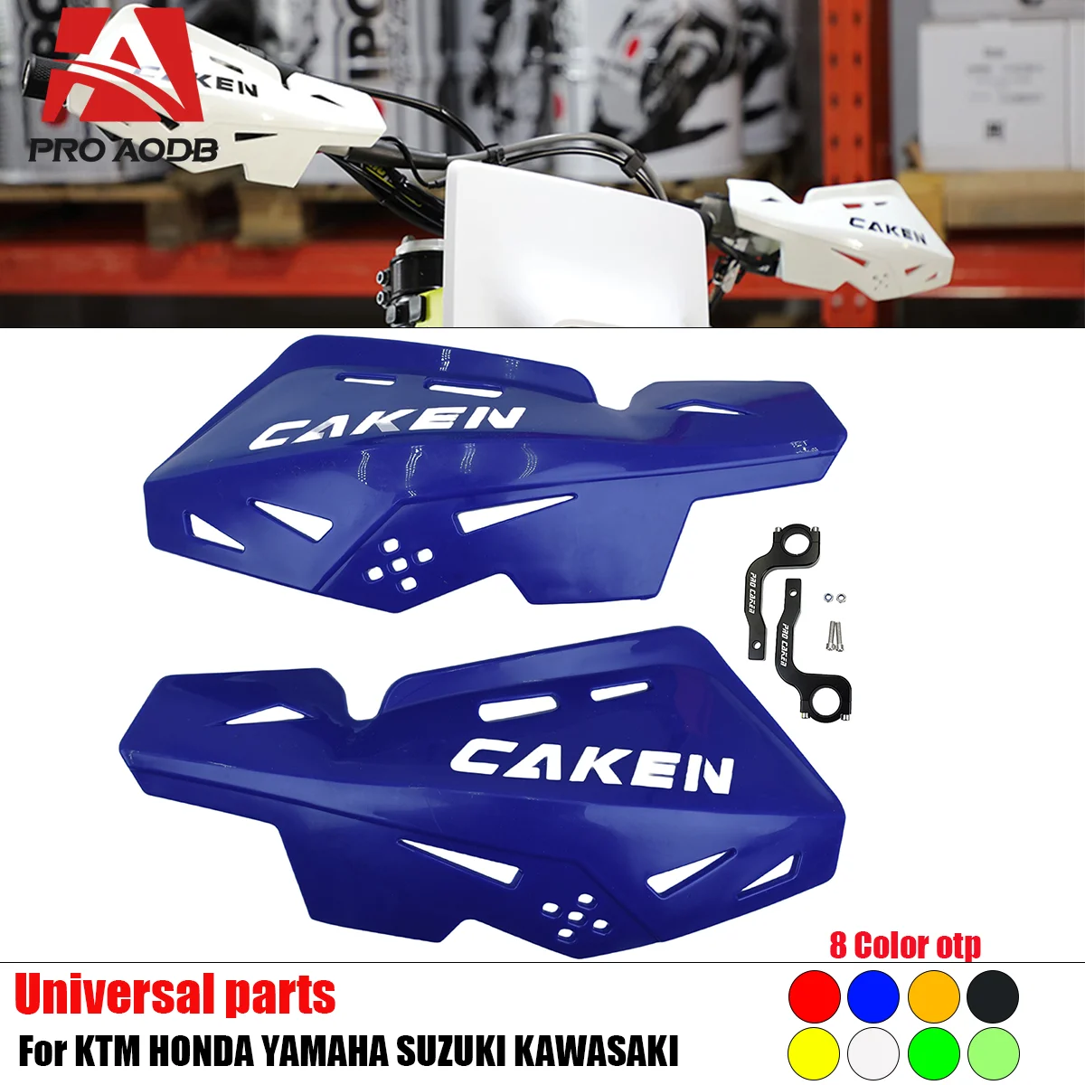 

Motorcycle CNC Hand Guard Handguard Windproof 7/8" 22mm Universal Protector For Honda Yamaha Kawasaki Suzuki KTM XCW XCF SXF XC