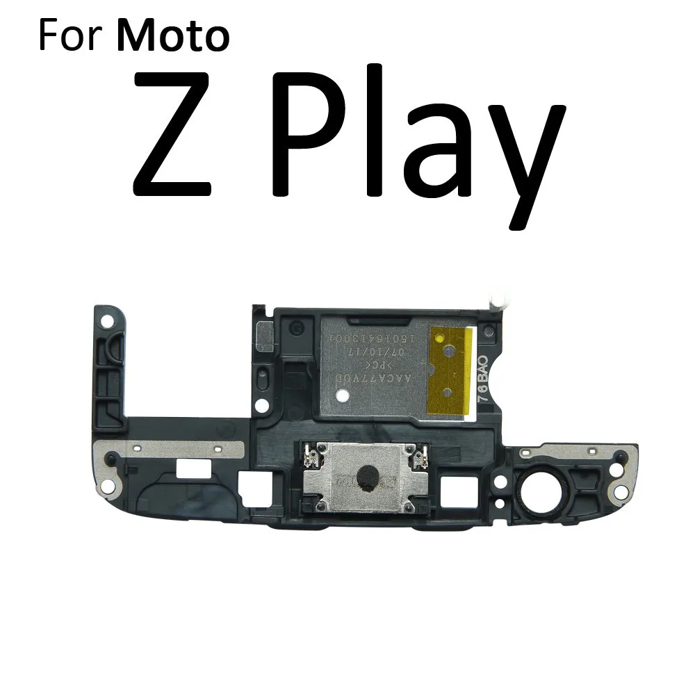 Loudspeaker For Motorola Moto E7 Plus Z Z3 Z4 Play Loud Speaker Buzzer Ringer Flex Replacement Parts