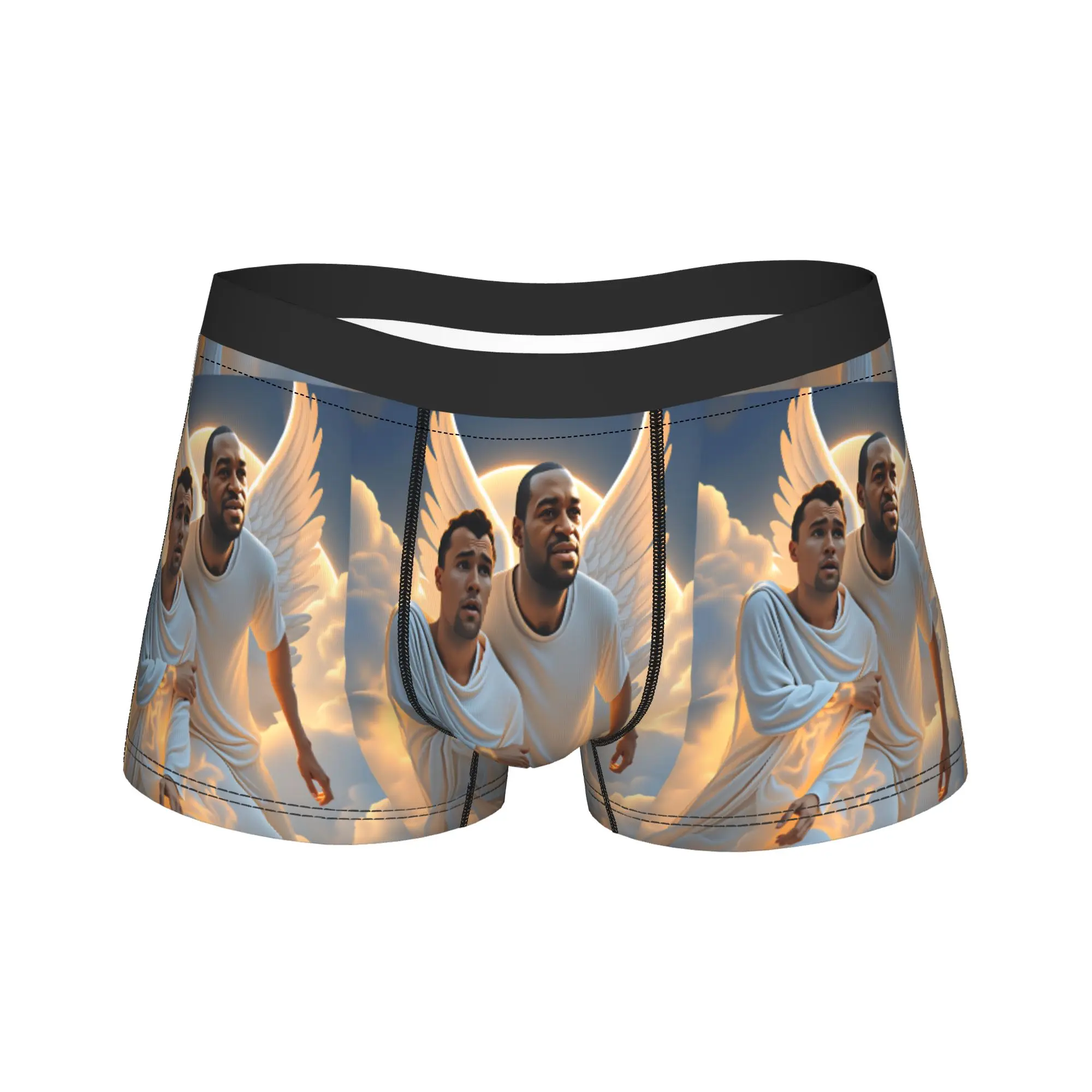 Charlie Kirk Angelic Advocate Trunk  3D Pouch Underwear High Quality Pattern Shorts Briefs Comfortable Male Panties Big Size