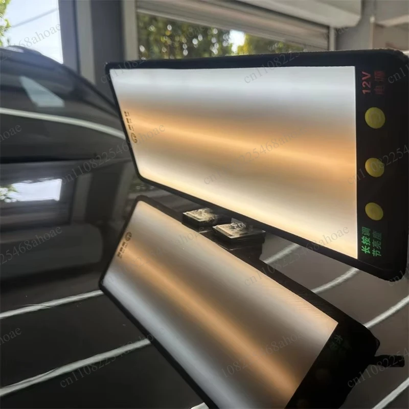 Car Dent Repair LED Line Board PDR Light, Sheet Metal Leveling Detection Lamp For Auto Body Concave Convex Repair Tool