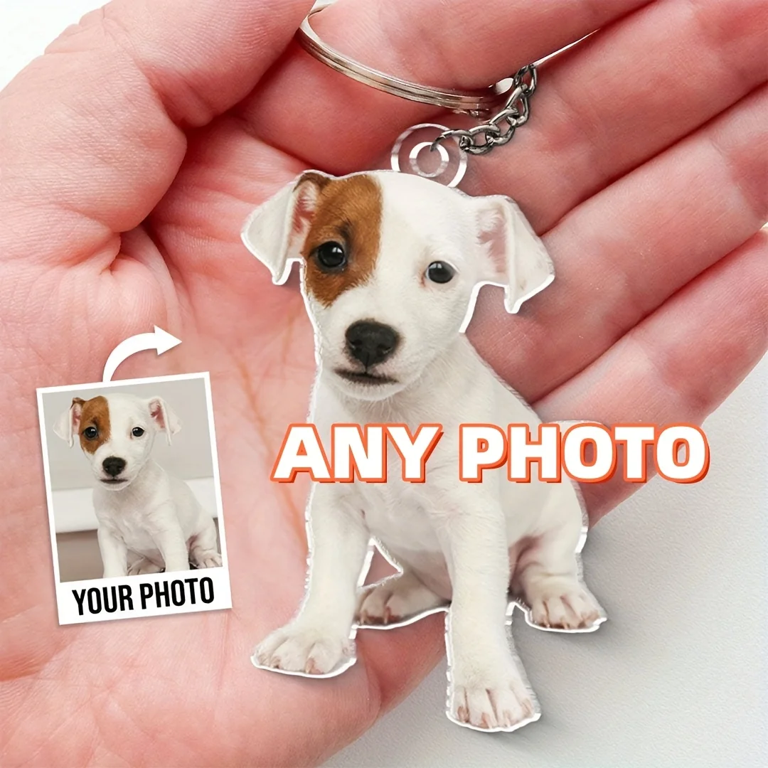 Forever in Your Heart - Custom Pet Memorial Keychain
