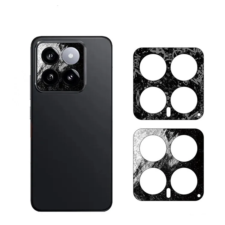 Protector de pantalla trasera para Xiaomi 14 14PRO 3M, pegatina protectora de hidrogel colorida para lente de cámara, 2 unidades