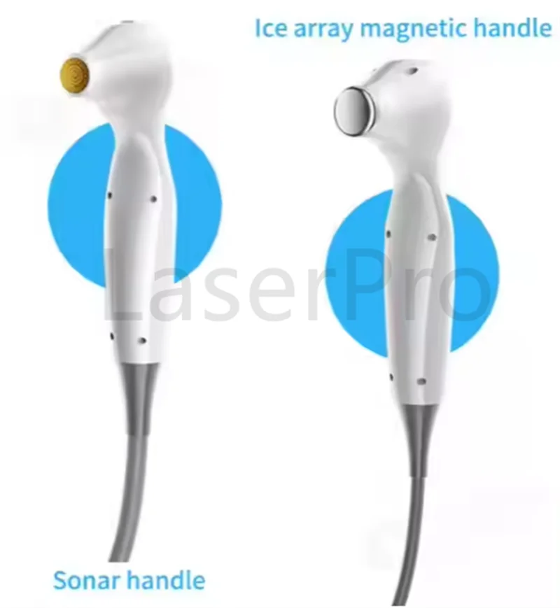 New Technology Portable Anti Aging 2 In 1 Sonar Frequency Magnetic Energy Beauty Machine Skin Tightening Firming Face Massager