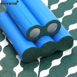 18650 21700 Battery Insulation Gasket Li-ion Pack 25~1000pcs 1S-8S Cell Barley Adhesive Paper Glue Fish Electrode Insulated Pads