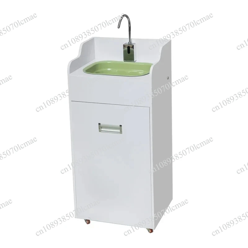 Mobile induction outdoor water storage sink installation-free cosmetic dental clinic contactless sink