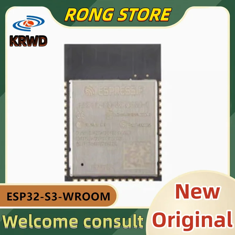 5PCS ESP32-S3-WROOM-1 New and Original Chip IC ESP32-S3-WROOM-1-N16R8 Wi-Fi Bluetooth 5.016 MB32 dual-core MCU module