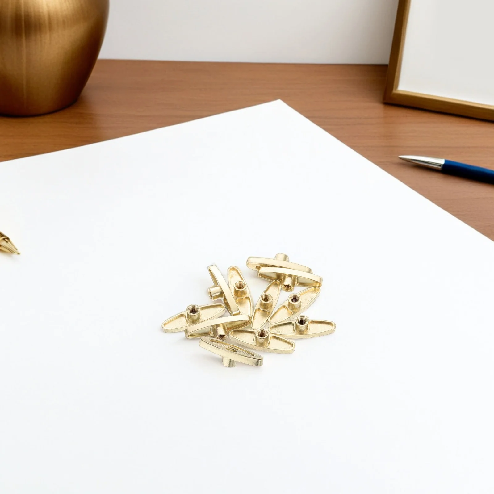 

20Pcs Music Box Winding Key Replacement T Shaped Handle Repair DIY Accessories for Mechanical Music Boxes