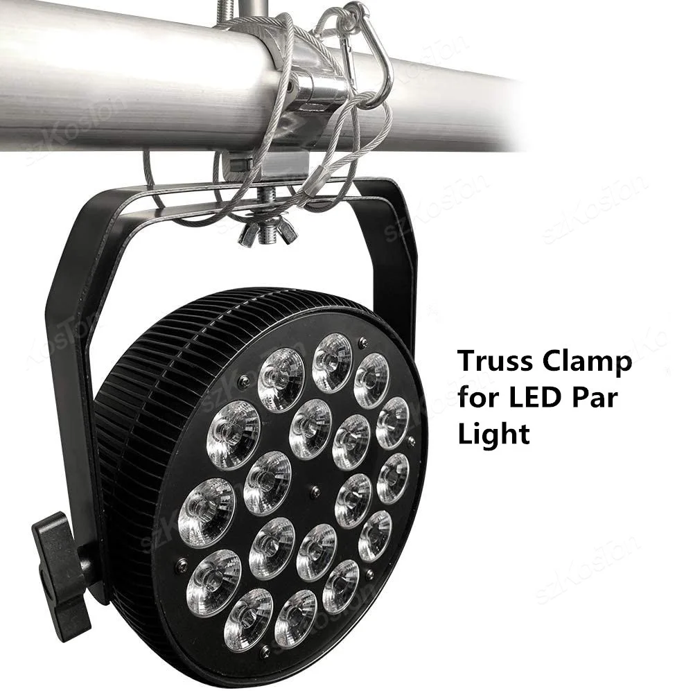 1PC Aluminum Alloy Stage Lights Truss Clamp DJ Light Clamp Hanger Hook Bracket For LED Moving Head Beam Spot Clamps 48-52mm