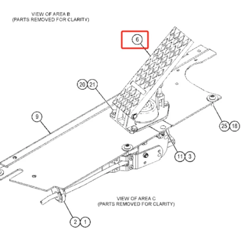 

Pedal Assembly 2093378 Fits Cateeerpillar BACKHOE LOADER 416 434 430 432 420F2 422F2 444F2 426 F2 428F2 Machinery Engine Parts