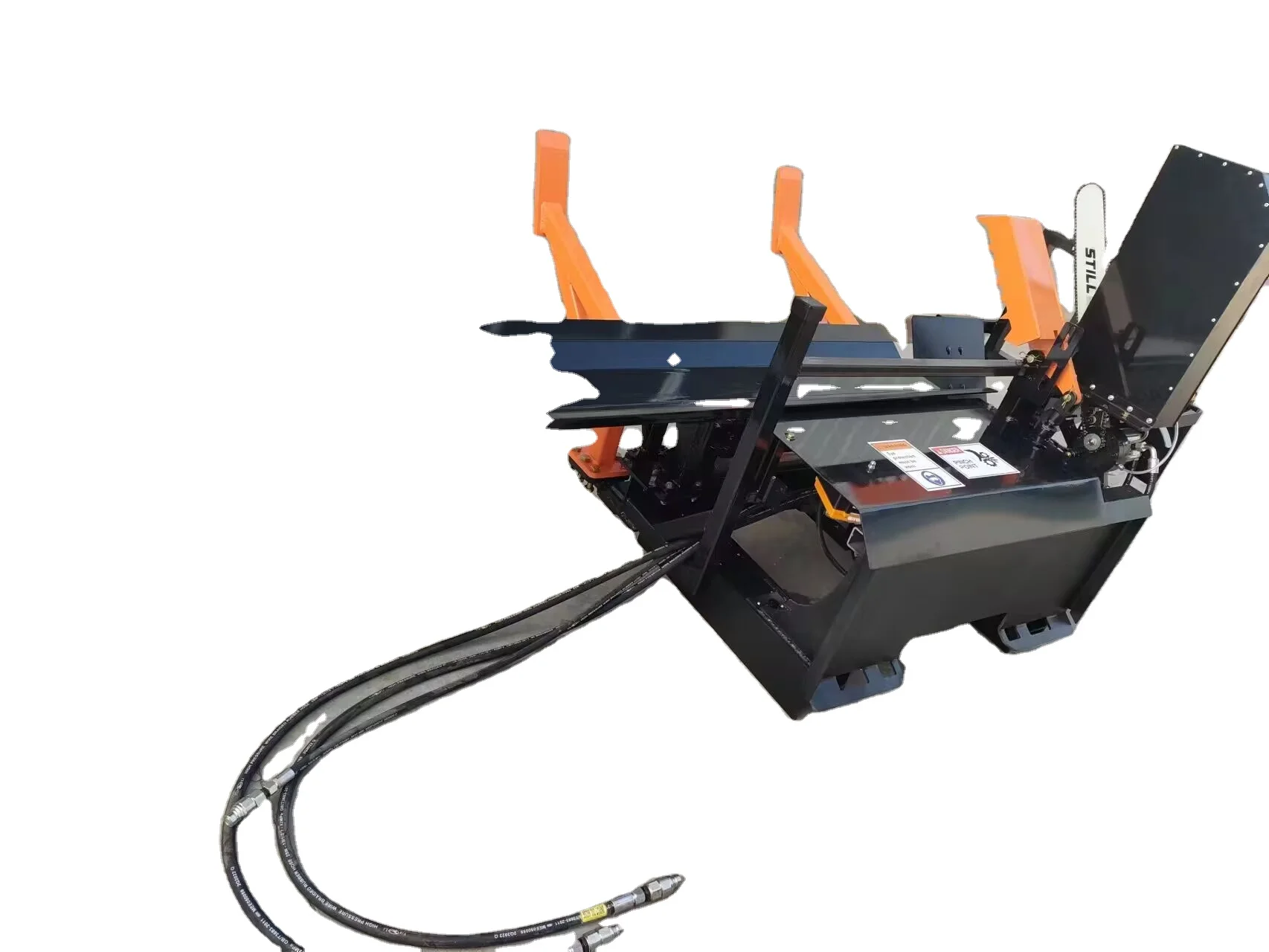 Firewood Processor 20T with Honda GX630 Engine 20HP Log Splitter 4-Way Knife 2274mm Length CE Certified Heavy Duty