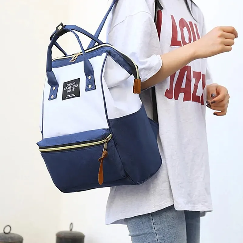 New Women\'s Bag Large Capacity Casual Nylon Crossbody Bag Dumpling Bag High Grade Mesh Grid Color Shoulder Bag