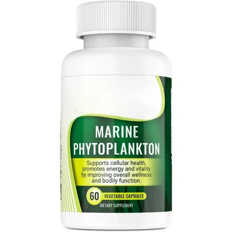 

Seaweed Omega 3 Supplement 1000 мг - капсулы с водорослями на растительной основе для энергии и сотовой поддержки для здоровья кожи - 60 капсул