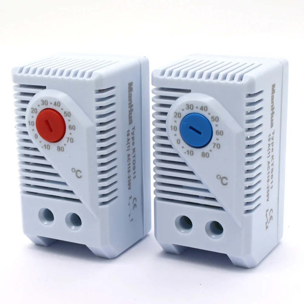 ManHua KTO011 KTS011 (-10~80 degree) Compact Mechanical Temperature Controller Mini Thermostat