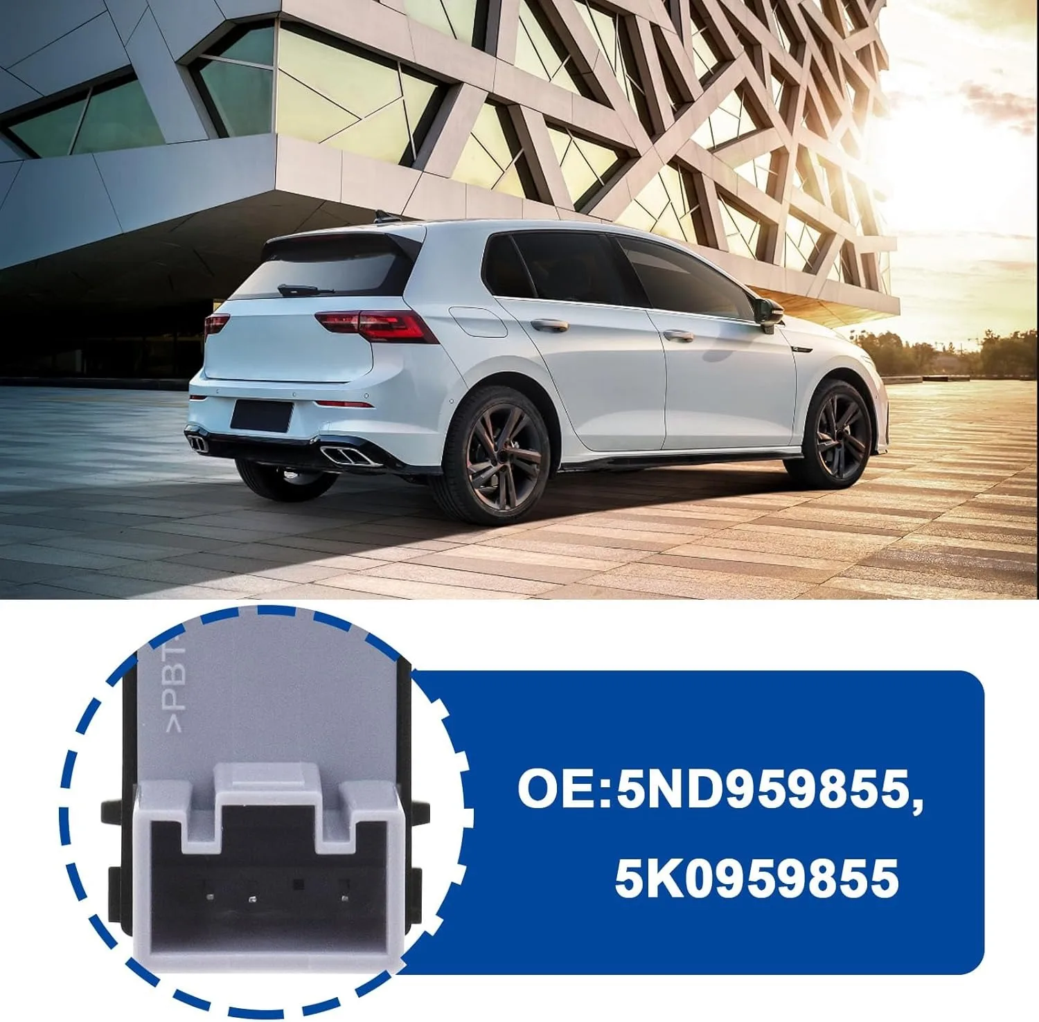 5ND959855 For CC Jetta Golf GTI VW Passat B6 Car Power Window Control Switch Button Door Lock Window Lifting