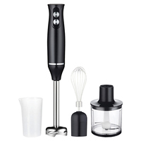 500W Handheld Immersion Blender 2 Mix Speed 4-In-1 Handheld Stick Mixer Set Whisk Juicer Electric Hand Blender Set