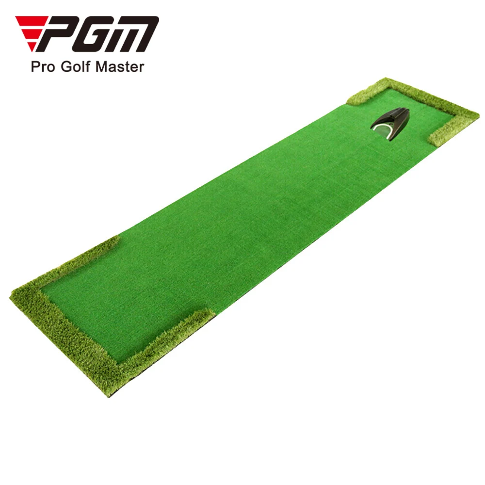 PGM GL008 Tragbares Büro-Putting-Spiel Mini Golf-Trainingshilfe mit Mini-Golf Putting Green