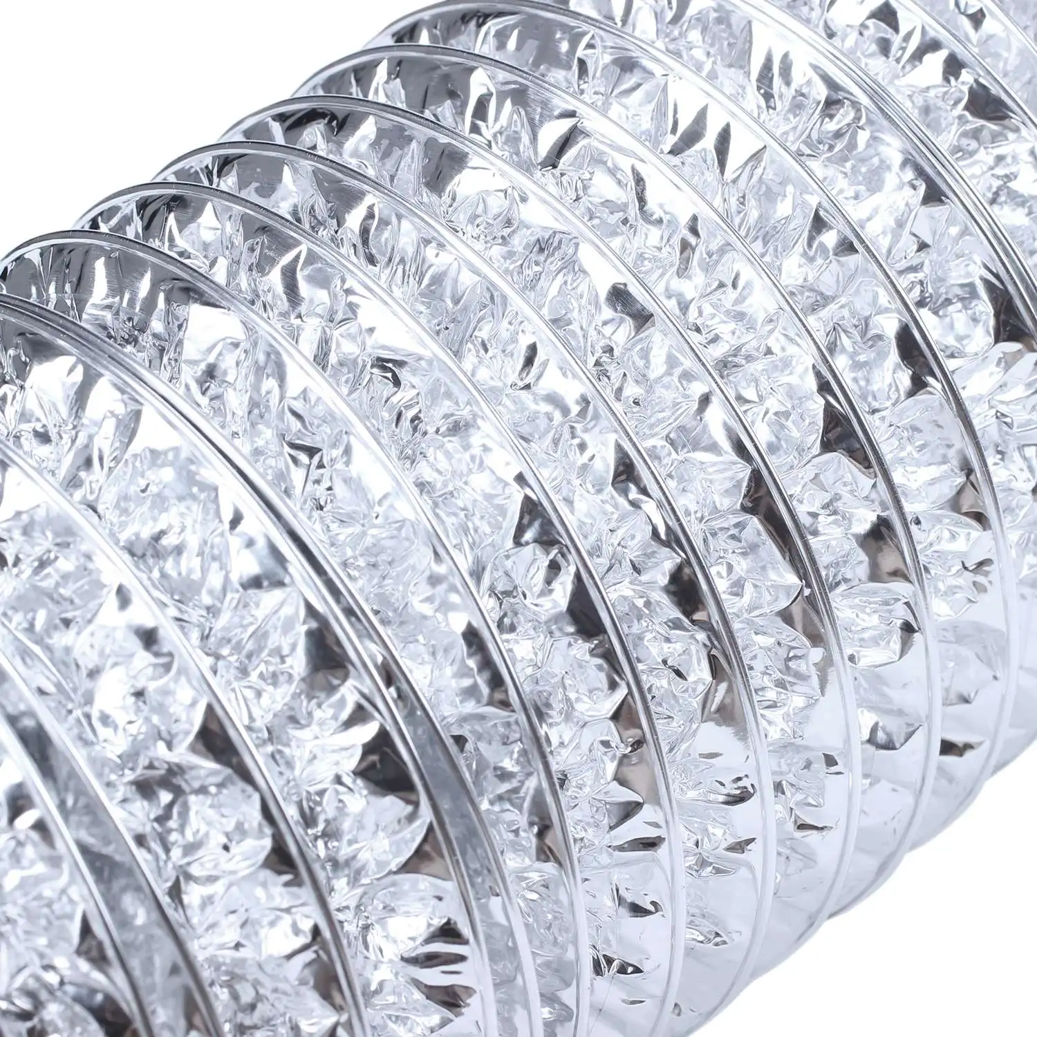 Special Offer~3 Meter Length 100Mm/4 Inch Fresh Air System Flexible Aluminum Exhaust Duct Pipe Air Ventilation Pipe Hose For Bat