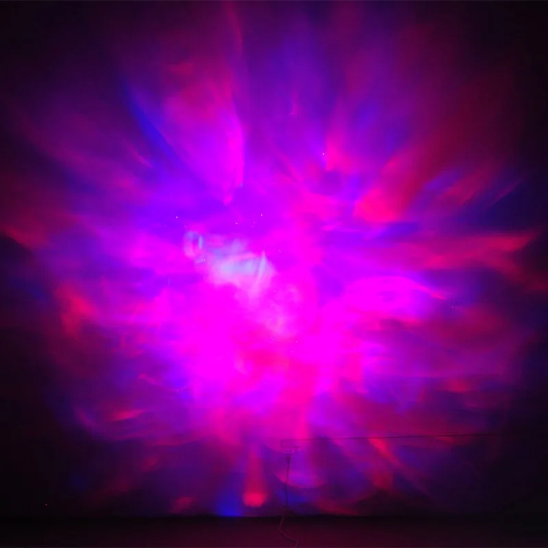 

Stage Light RG Starry Sky Laser Light with Firefly Effect 9W RGB LED Water Pattern Effect Beam Light Disco Party Light