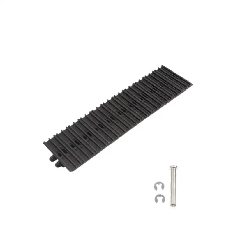 Full Metal 51*21mm RC Excavator Crawler Track 1 Set Wear Resistant for 1/12 RC Hydraulic Excavator Car Upgrade
