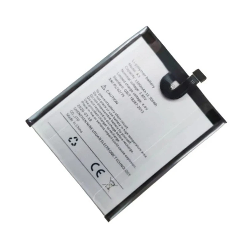 New Replacement Mobile Phone Battery A3 3.85V For UMI Umidigi A3 Pro 3300mAh Li-Polymer