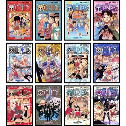 O-One P-Piece Comic Cover Collection Series 2 Anime Poster, High-end Decorative Mural, Exquisite Home Interior Art Decoration