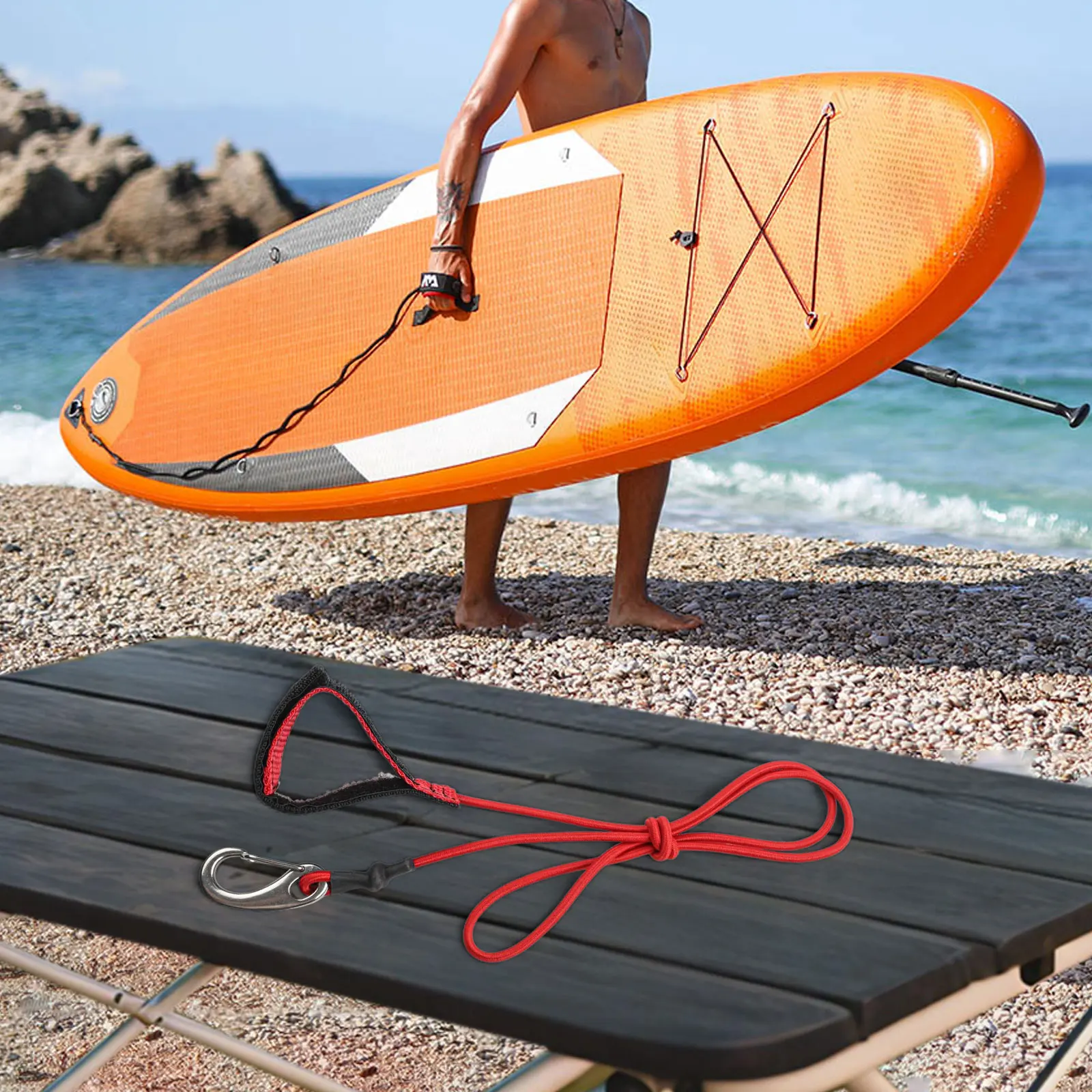 laisse-de-pagaie-pour-kayaks-40-pouces-avec-corde-elastique-et-crochet-en-acier-inoxydable-resistant-adaptee-aux-canoes-et-aux-planches-a-pagaie