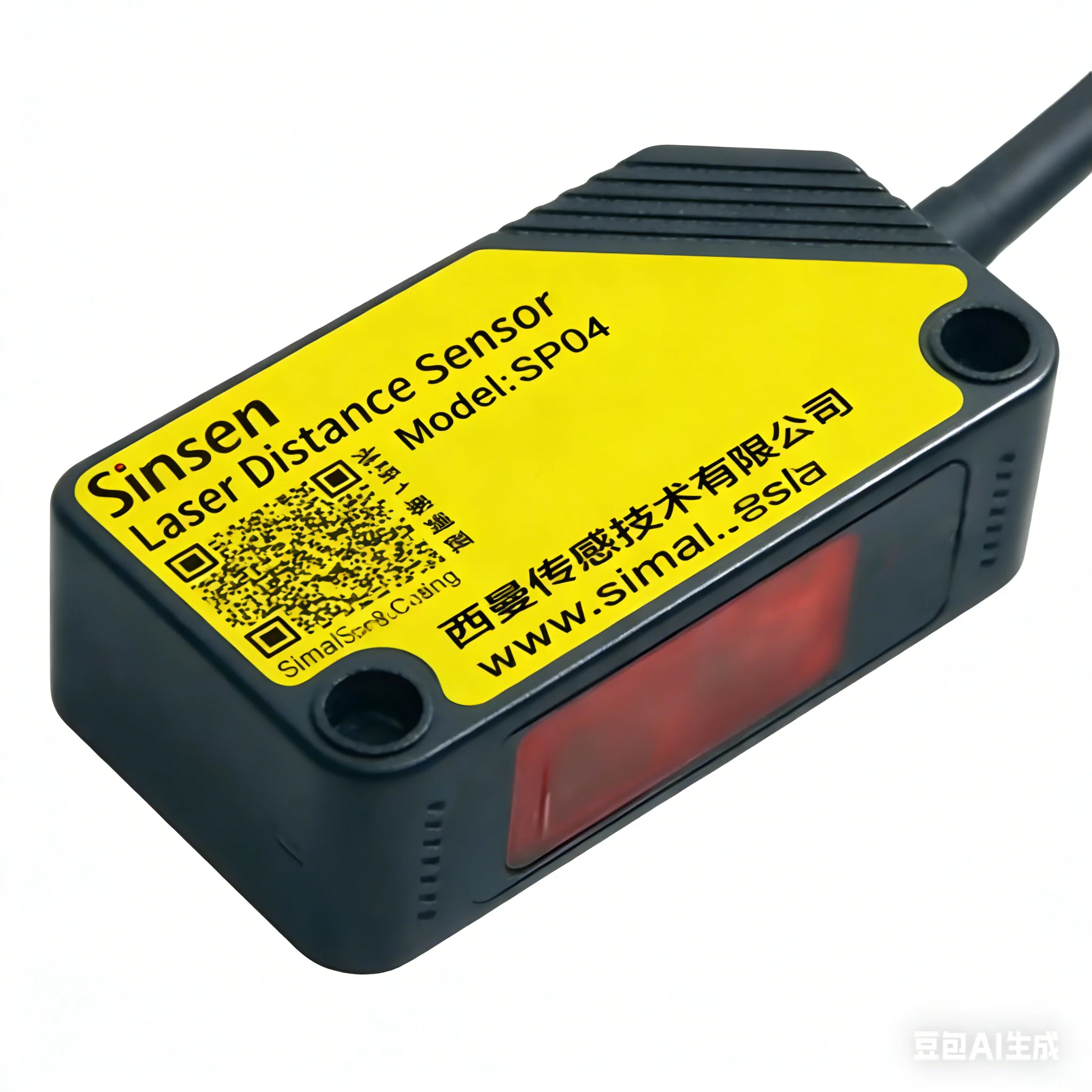 4m Distance TOF Photoelectric Switch Proximity Sensor RS485 Laser Displacement Range Finder IP65 1mm Repeatability