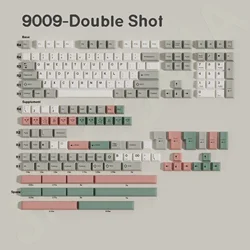 Gmk 9009 Keycaps Double-Shot 190 Toetsen/Set Pbt Alice Layout Toetsenbord Voor Mechanische Toetsenborden Hi75 Gmk67