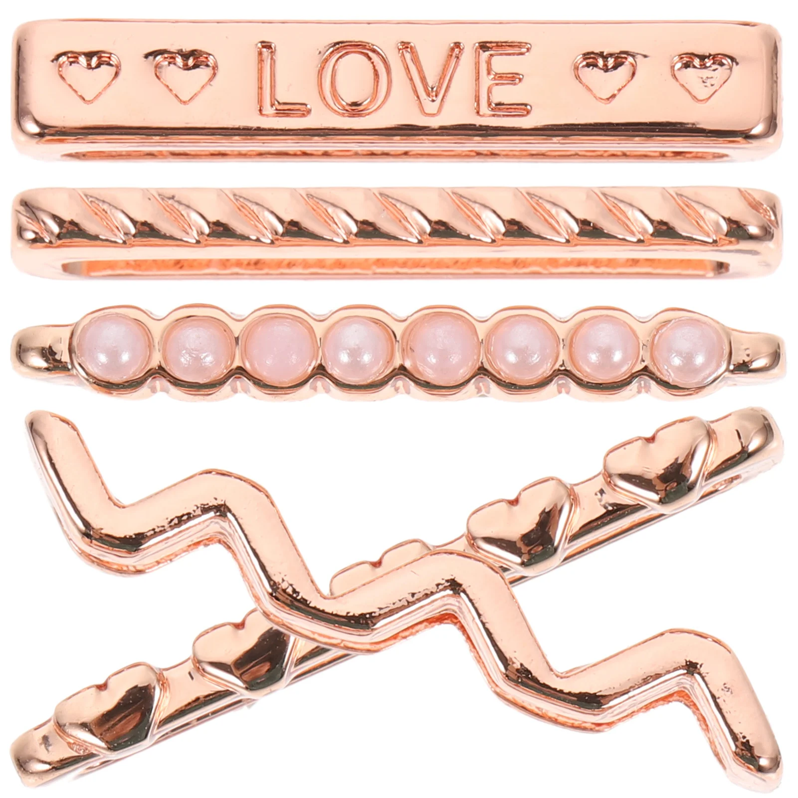 5Pcs Watch Band Charms Durable Sturdy Material Elegant Look Smartwatch Strap Ornaments Decorative Accessories Watch Band Charm