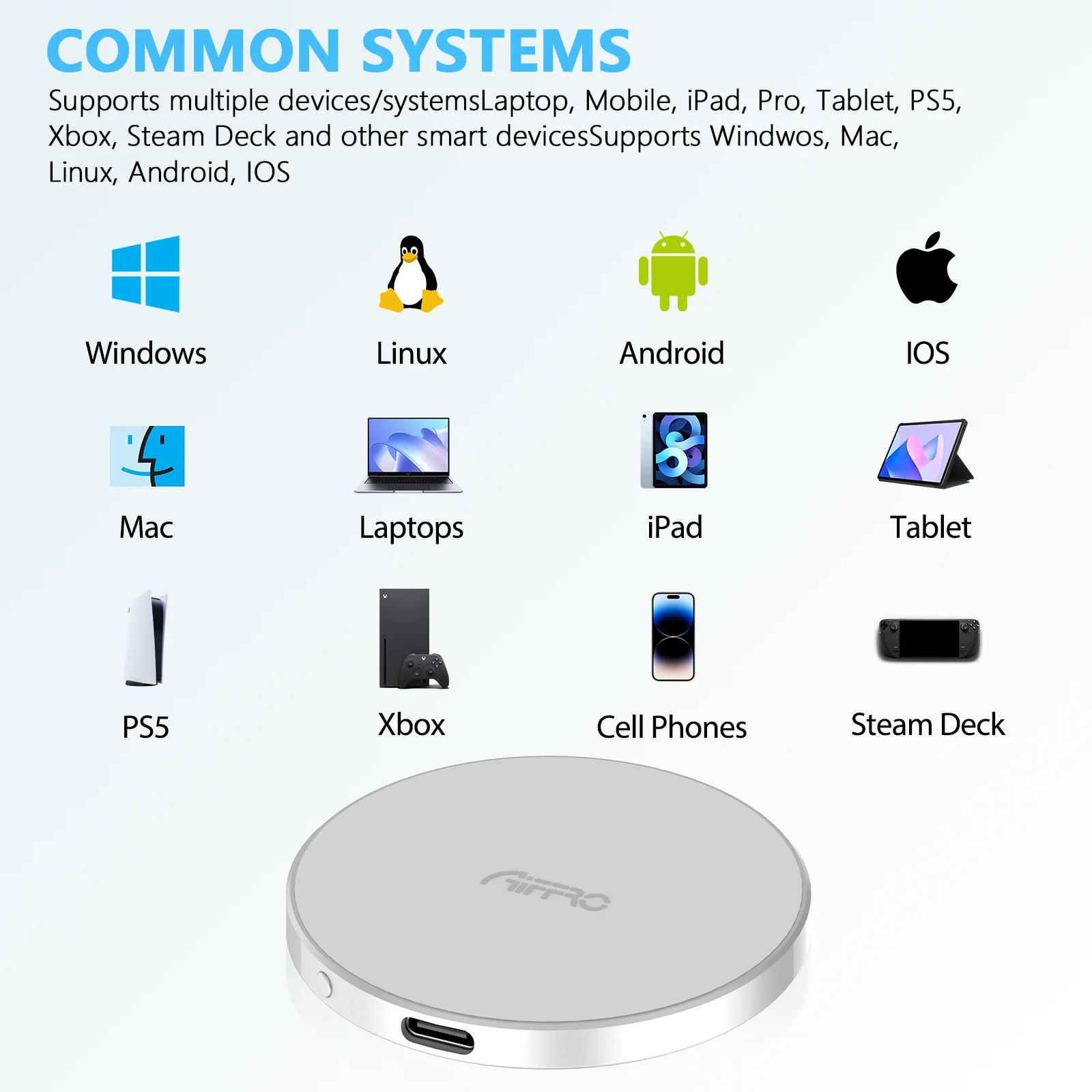 Aiffro P10 firm adsorption high-speed storage SSD 1T/2TB for Apple and Android mobile phones